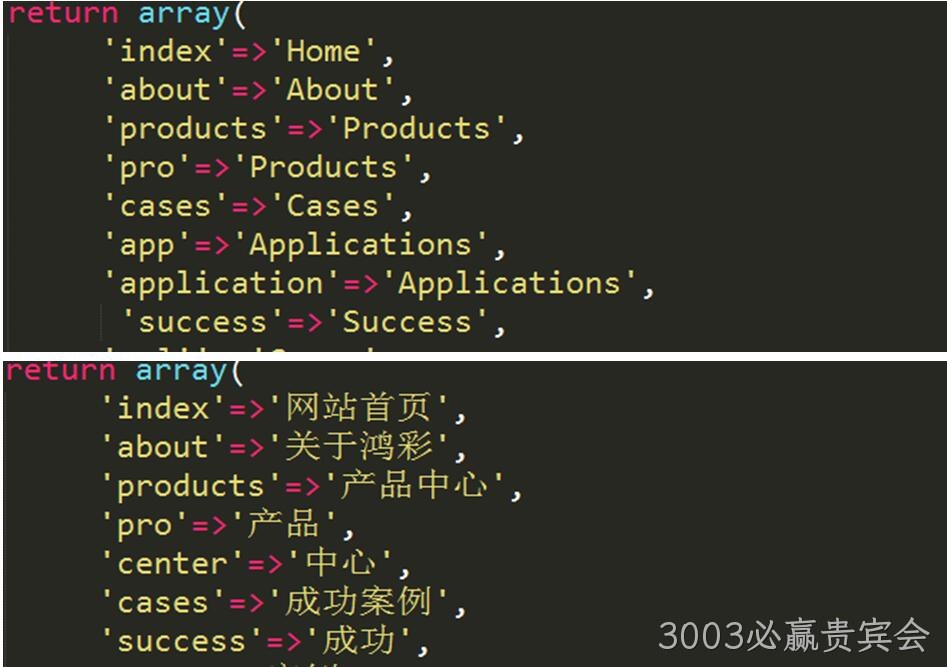 语言替换