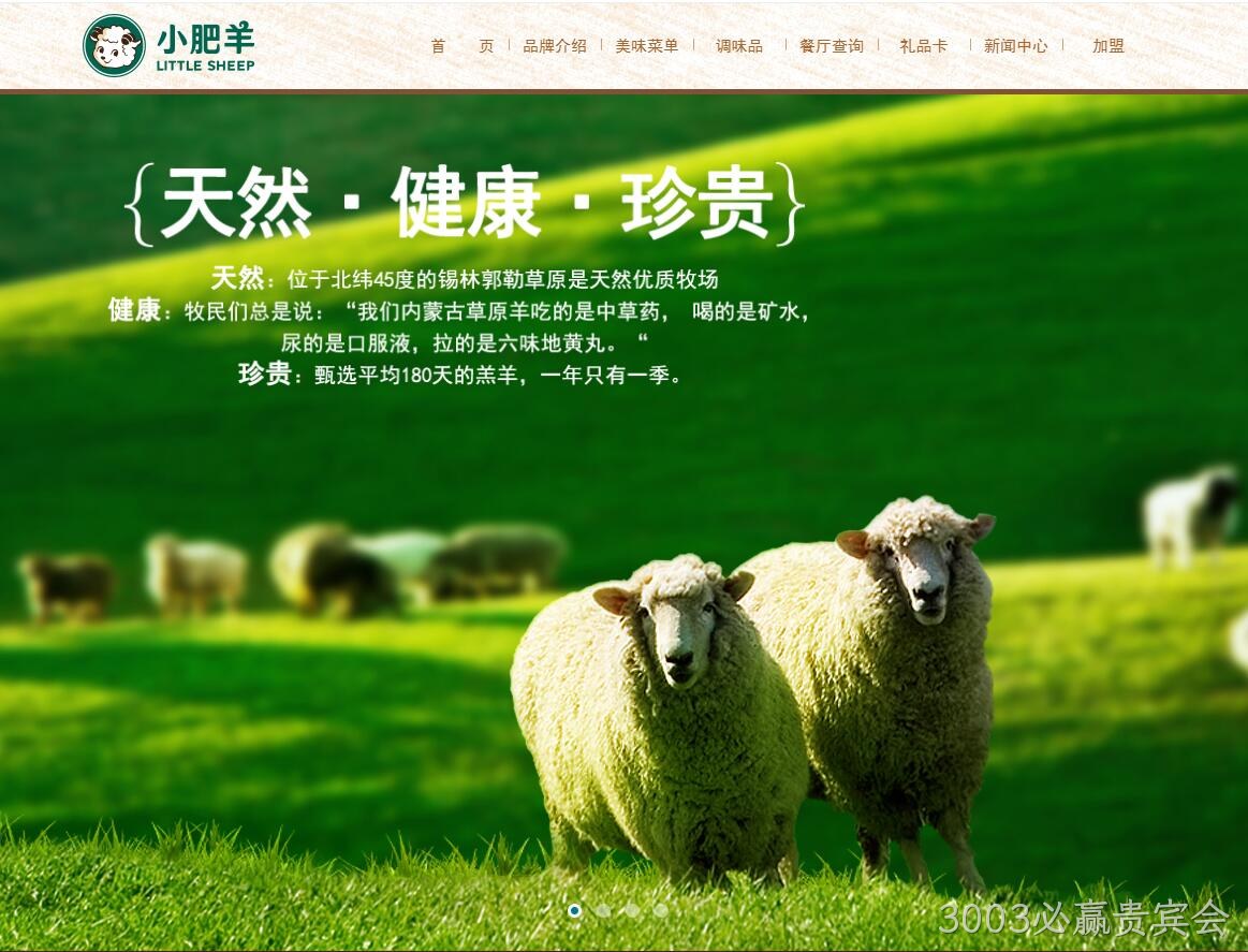 小肥羊美食网站