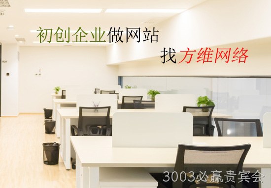 初创企业做网站