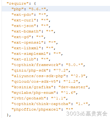 composer json